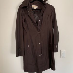 Michael Kors Brown Raincoat
